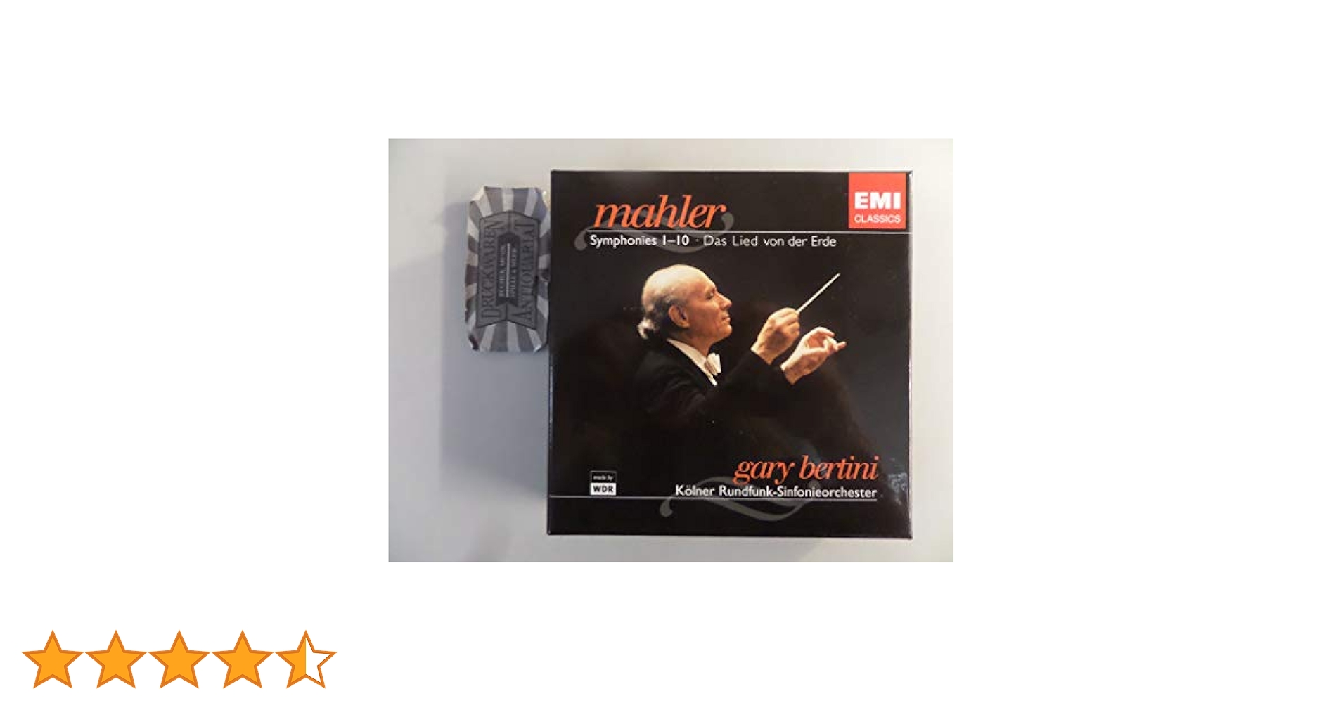 Mahler: Symphonies Nos. 1 - 10 : Gary Bertini, Gary Bertini